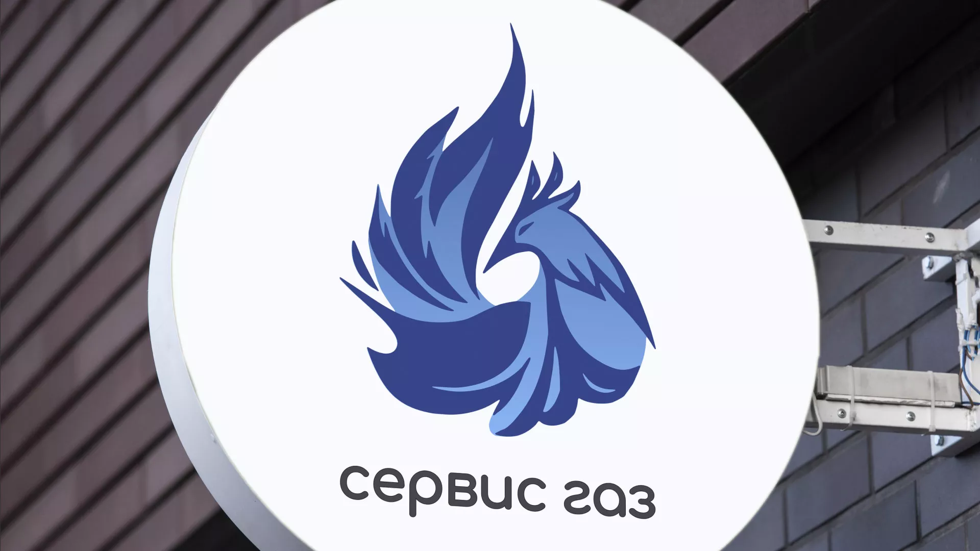 Создание логотипа «Сервис газ» в Рудне